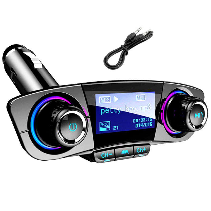 Bluetooth 5.0 Car MP3 Player Dual USB Charger
