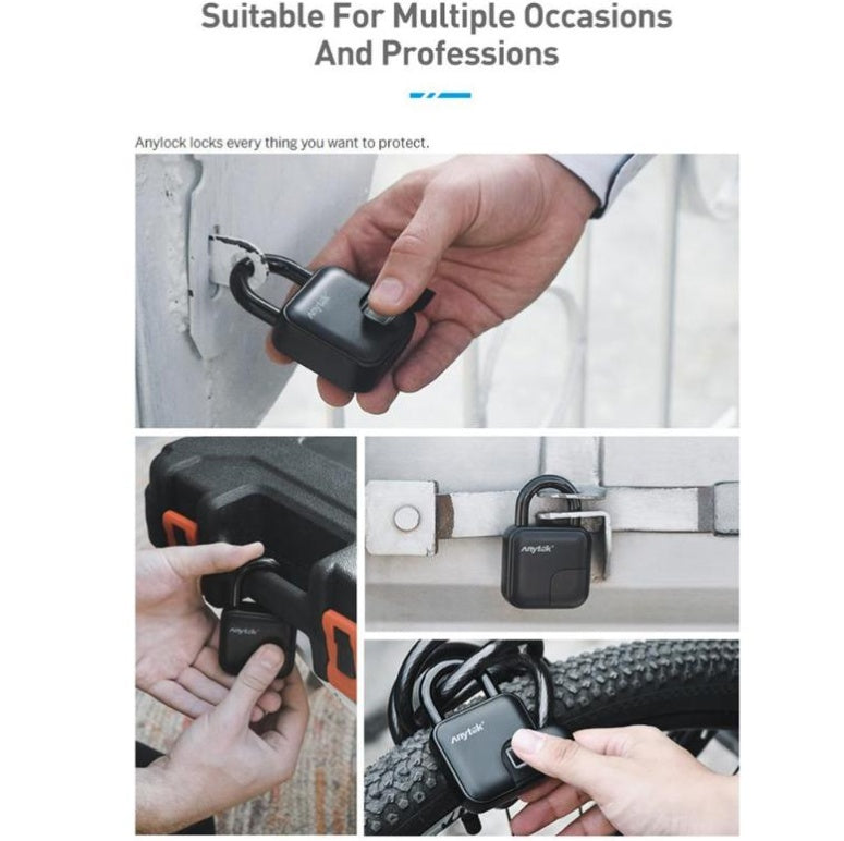 Waterproof L3 Smart Fingerprint Padlock