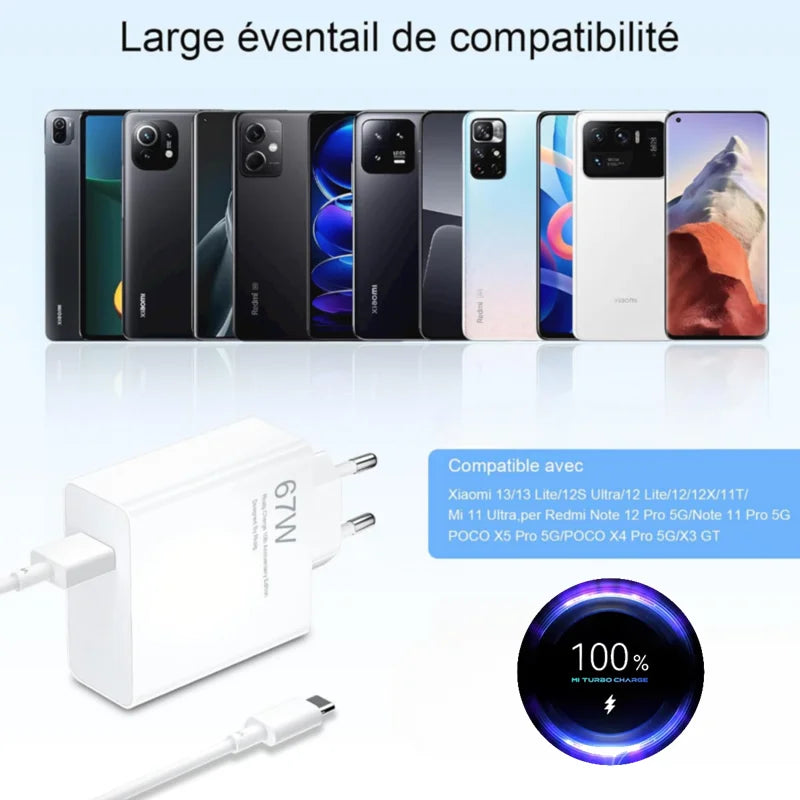 67W Ultra Fast Charger