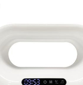 3-in-1 Smart LED Night Lamp Wireless Charger Clock