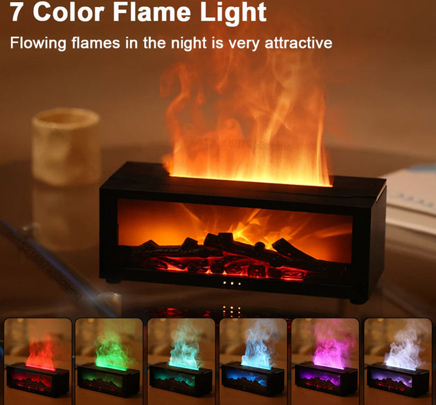 3D Flame Aromatherapy Diffuser