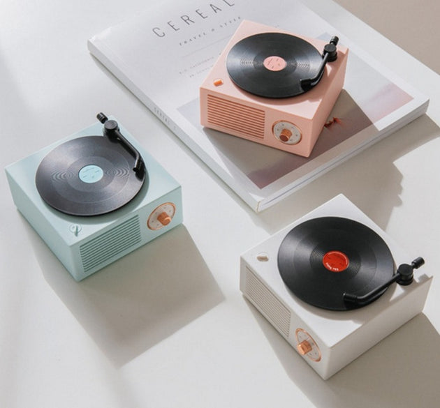 Retro Vinyl Bluetooth Speaker