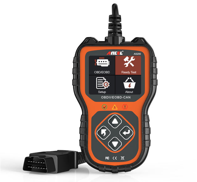 AS200 OBD2 Scanner Multilingual Engine Diagnostic Tool