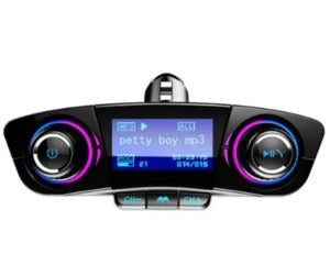 Bluetooth 5.0 Car MP3 Player Dual USB Charger