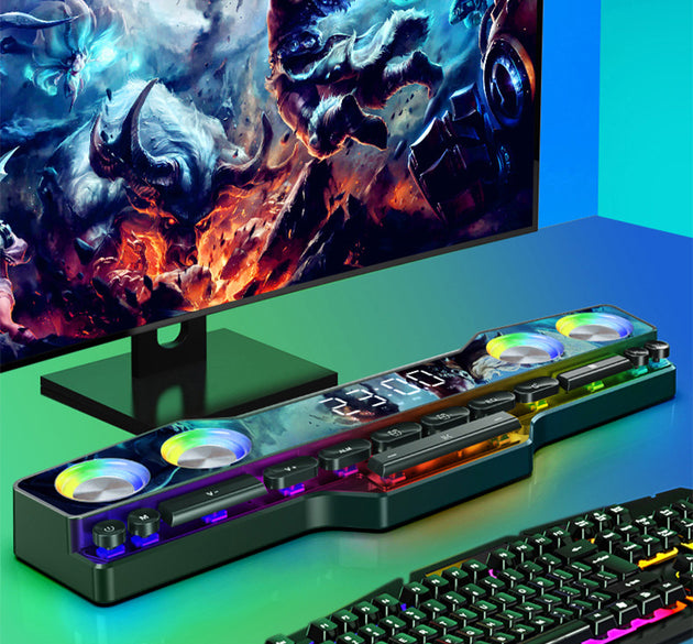 10W Bluetooth Desktop Gaming Stereo Speaker