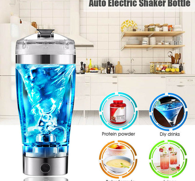 USB Electric Protein Shaker Bottle for Smooth Mixing