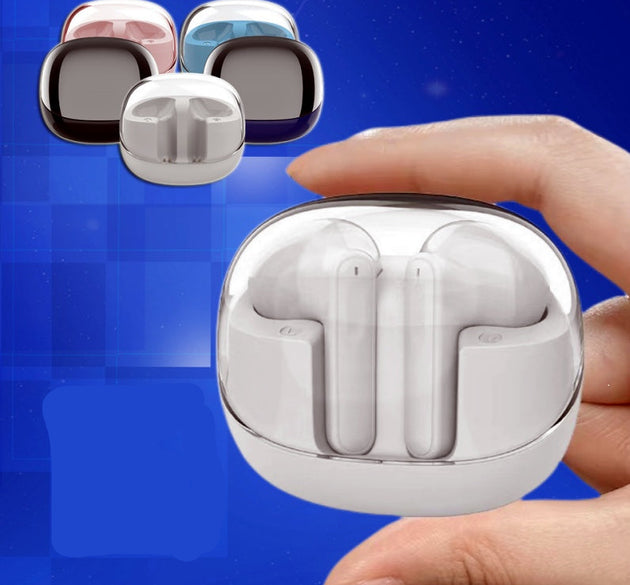 Transparent Mini Wireless Bluetooth 5.3 Stereo Earbuds