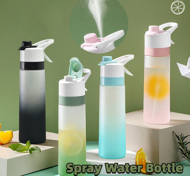 Large Capacity Spray Water Bottle