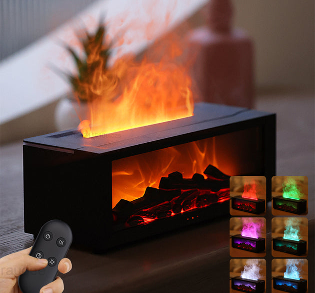 3D Flame Aromatherapy Diffuser