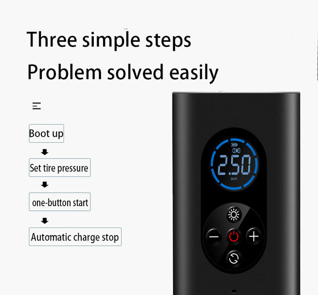 80W Portable Inflator