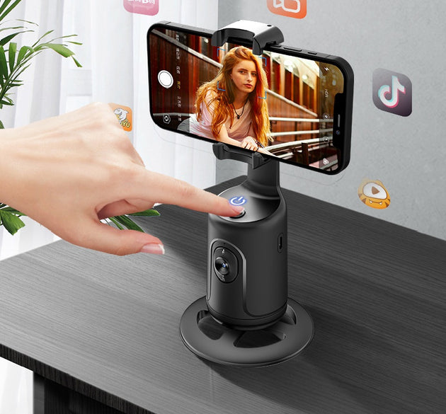 360 AI Auto Face Tracking Phone Gimbal