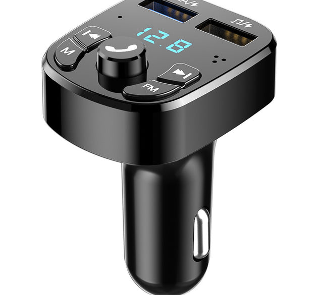 Bluetooth 5.0 Car FM Transmitter Dual USB Charger