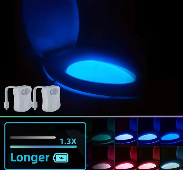4 件套 Toilet Bowl Night Light with Motion, 16 Color Changing Led Gadget for Bathroom Accessory Decor