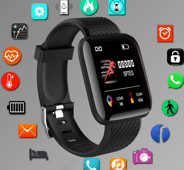 Smartwatch Men Women Wristwatches Smart Watch Message Fitness Monitor Bracelet Birthday Gift Electronic Clock For Android IOS