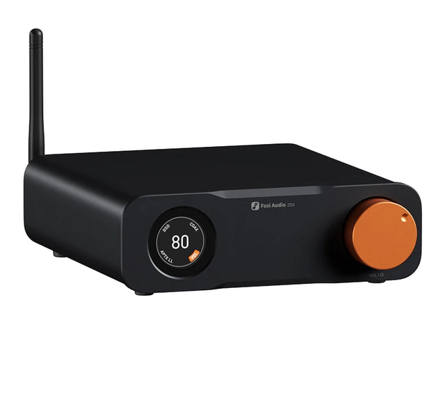 Fosi Audio ZD3 Bluetooth USB Desktop DAC ARC Input, ES9039Q2M Fully Balanced Digital Decoder for Stereo Amplifier with Remote