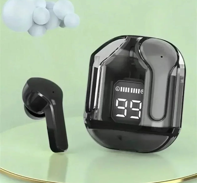 Transparent Bluetooth 5.3 Wireless Earbuds