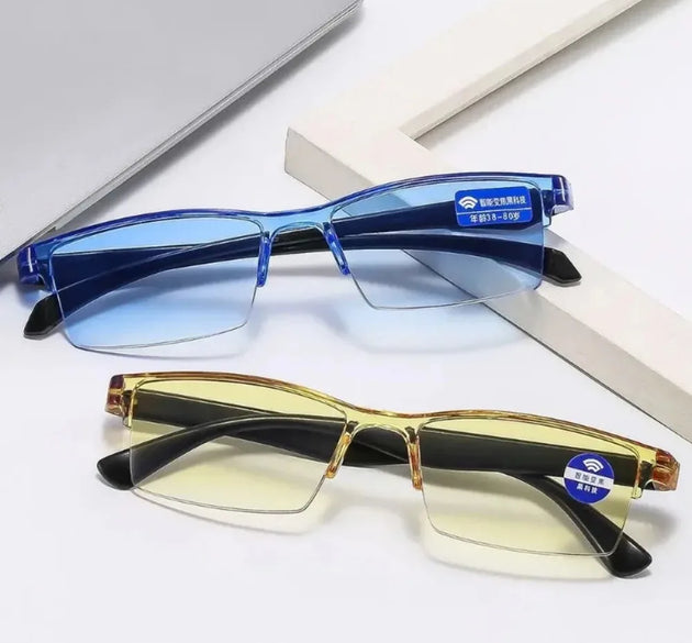 Smart Automatic Zoom Eyeglasses Anti-Blue Light Reading Glasses Men Women Optical Spectacle Computer Eyeglass