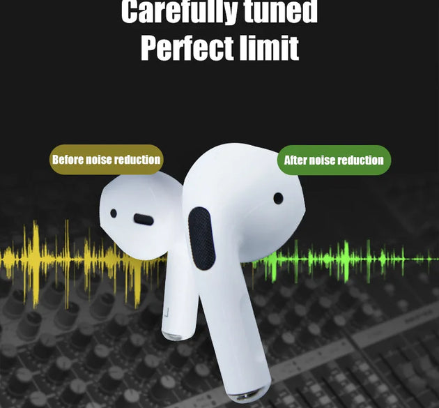 Air Pro4 Wireless Headset Dual Earphones Extra Long Standby for Genshin Impact PlayerUnknown's Battlegrounds Game Accessories