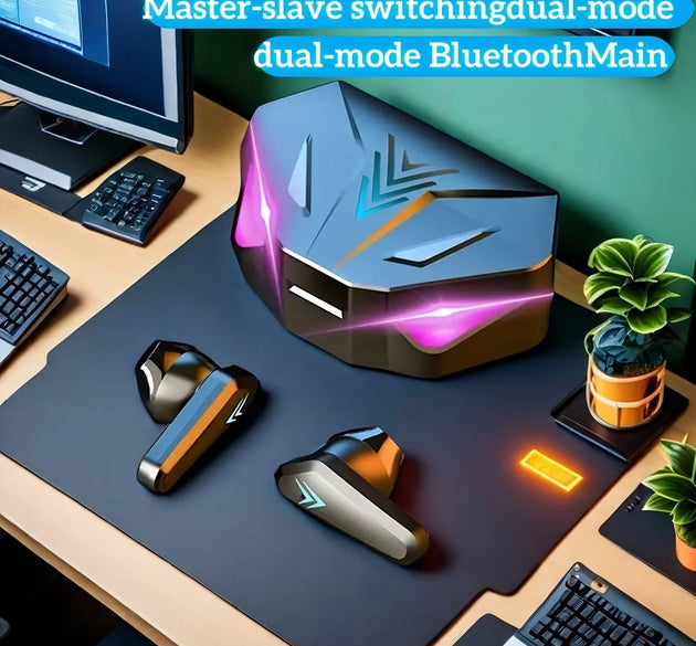 X15 TWS Wireless Bluetooth Headset LED Display Gamer Earbuds with Mic Wireless Headphones Noise Cancelling Bluetooth Earphones