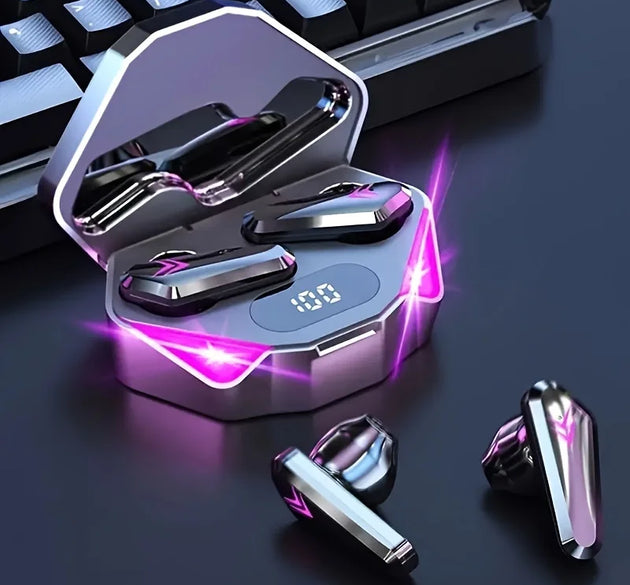 X15 TWS Wireless Bluetooth Headset LED Display Gamer Earbuds with Mic Wireless Headphones Noise Cancelling Bluetooth Earphones