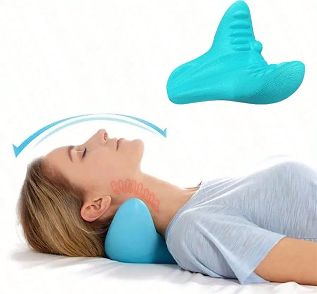 1pc Neck Massager Deep Kneading Relaxation Massager, Portable For Home And Travel