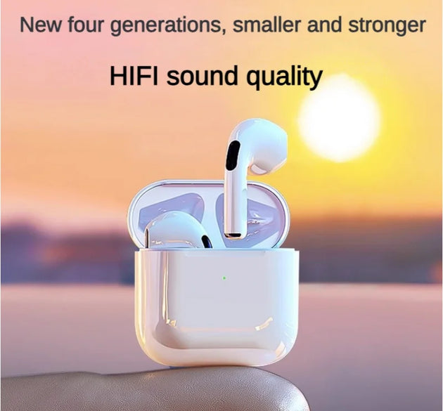 A4 Pro4 Wireless  Headphone Earphone Bluetooth 5.3 TWS True wirless Stereo Waterproof Headset with Mic for Xiaomi iPhone air pod