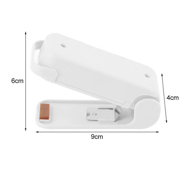 Mini Hea Bag Seal Machine Package Sealer Bags Thermal Plastic Food Bag