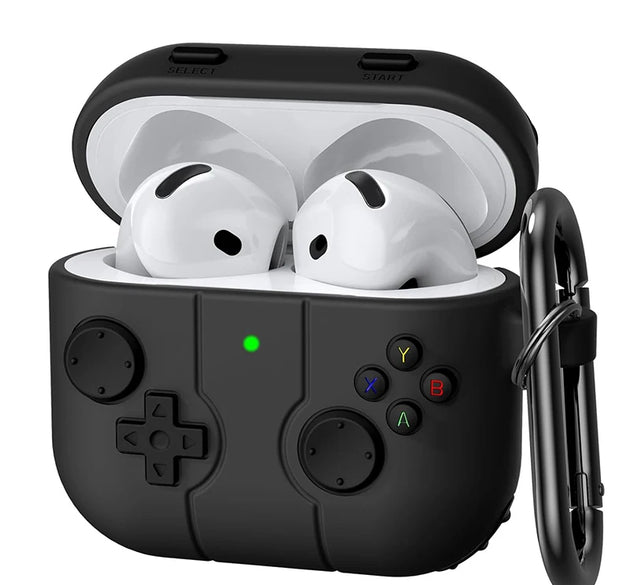 Earphone Case For Airpods 4 2024 Cute Cartoon 3D Gamepad Silicone Shockproof Box Cover For Airpods 1 2 3 2021 Airpods Pro 2
