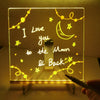 Acrylic LED Message Board Night Light