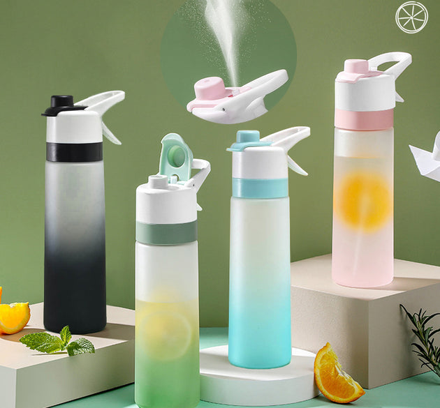 Large Capacity Spray Water Bottle