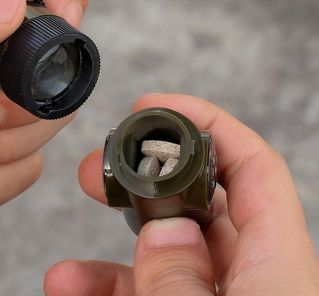 7-in-1 Outdoor Survival Whistle Emergency Multi Tool