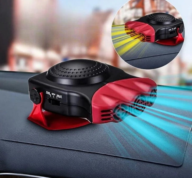 12V Portable Car Windshield Defroster Heater Fan